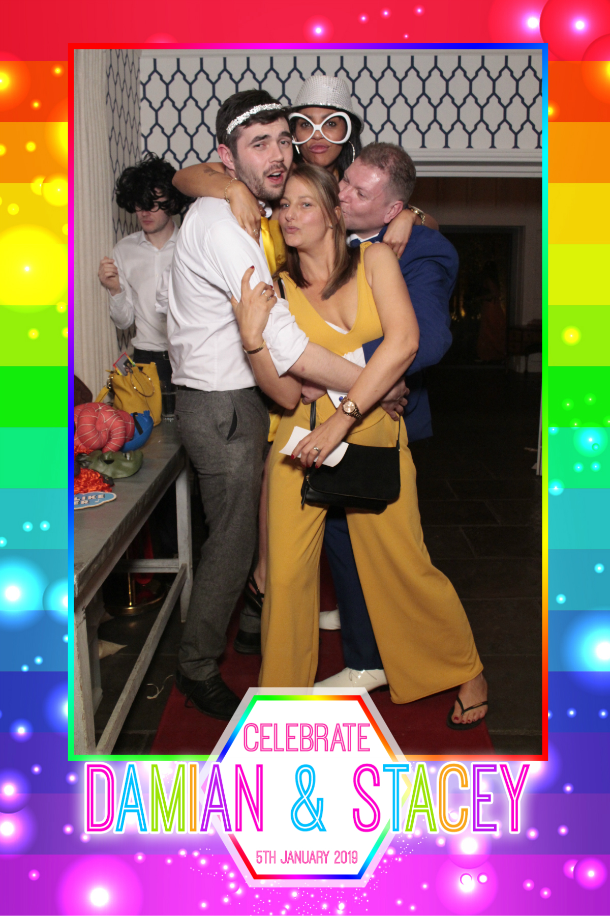 Damian and Stacey's Wedding | View more photos from the event at gallery.myphotoboothexperience.co.uk/u/MyPhotoBoothExperienceLtd/Damian-and-Staceys-Wedding